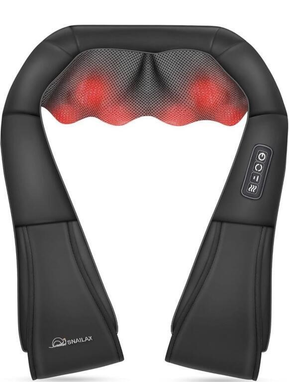 SNAILAX SHIATSU NECK AND SHOULDER MASSAGER - BACK