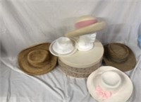 Hat Box Full Vintage Hats