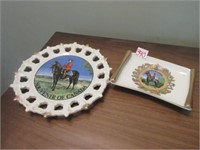 vintage RCMP plates