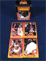 4 1996 Upper Deck Michael Jordan All Metal Cards