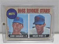 Topps 1968 Mets Rookie Stars Card See Info