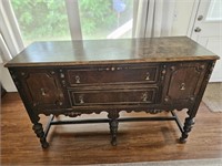 Vintage Buffet dining room furniture decor.