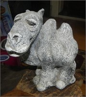 Whimsical Stoneware Camel Figure