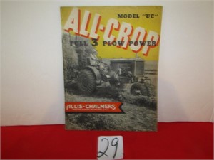 ALLIS CHALMERS ALL CROP MODEL UC 15 PAGE FULL