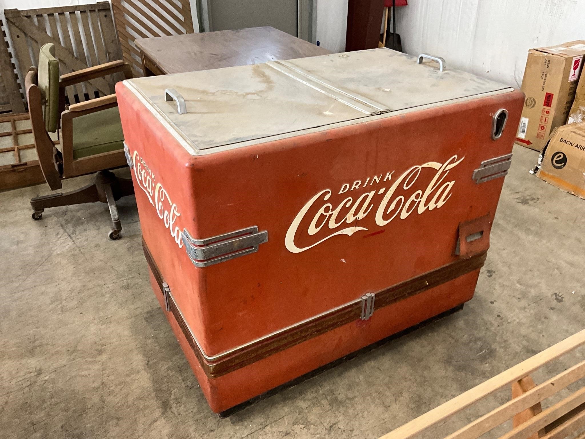 Vintage Coca-Cola Reach-in Cooler