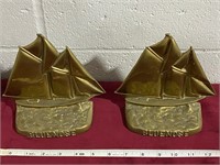 PAIR OF LUNENBURG FOUNDRY BOOKENDS