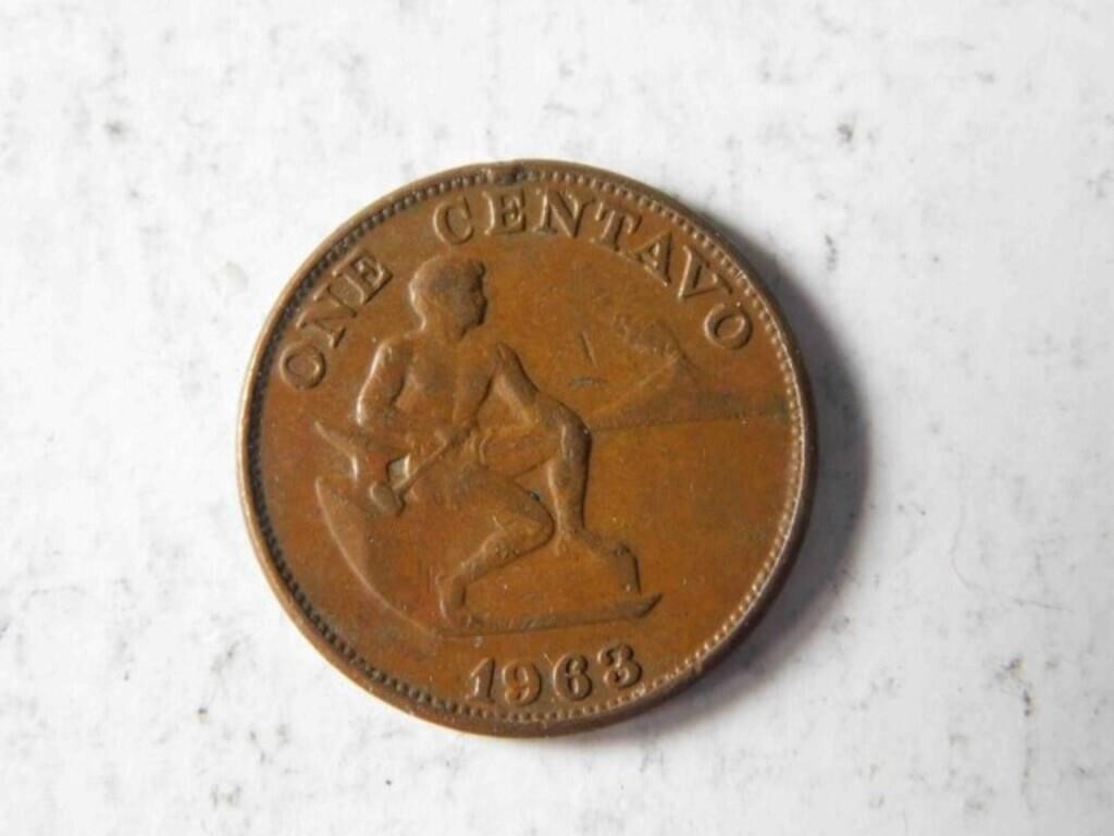 1963 Philippines centavo