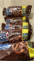 LOT OF 6 CHIPS AHOY CHUNKY KING SIZE 4.15 OZ EACH