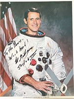 Astronaut Edward Gibson signed photo