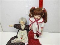 Collectible Procelain Doll and Handmade