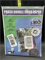 Photo double sided paper