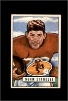 1951 Bowman #141 Norm Standlee EX to EX-MT+