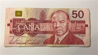 1988 Canada $50 Bill