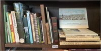 Shelf of Books on Animals Nature and Art