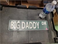 Big Daddy Dr Tin Sign - As Is