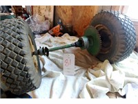 John Deere axle to small piece of equipment