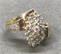 14kt Diamond Gold Ring
