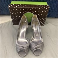 Kelly & Katie FC- Country Light Pewter Open Toe