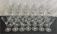 Tall Champagne Set By Cristal D’Arques-Durand