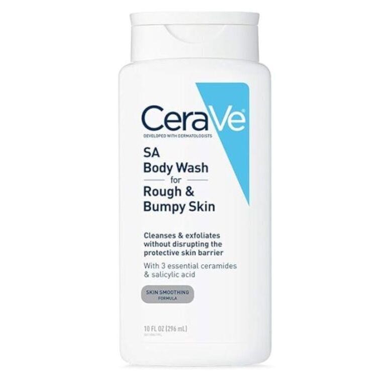 CeraVe Body Wash with Salicylic Acid For Rough and