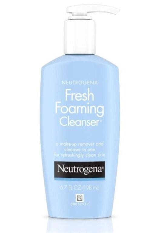 Neutrogena Fresh Foaming Facial Cleanser & Makeup