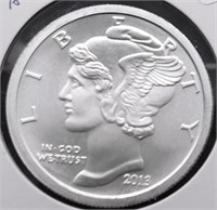 1 OZ .999 SILVER ROUND