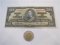 Billet Canada $20