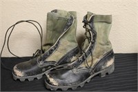 Vietnam Addison Canvas & Leather Jungle Boots