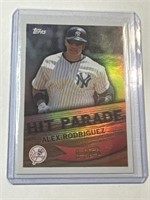 2007 Topps Hit Parade Holo Insert #HP6 A Rod!