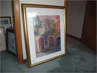 33" x 28" framed print