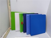 Assorted Three Ring Binders 6