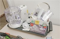 GE Food Processor; Electric Frying Plate