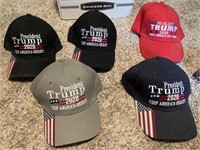 5 Trump baseball cap hats