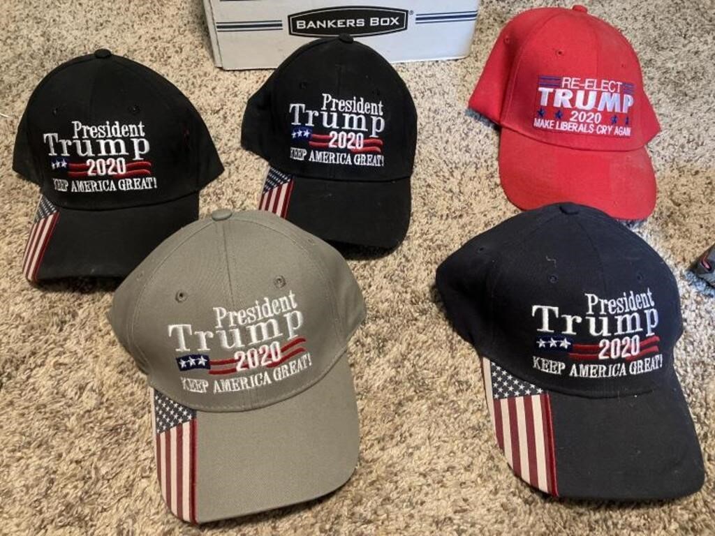 5 Trump baseball cap hats
