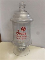 Jesus "Sweetest Name I Know" Candy Jar