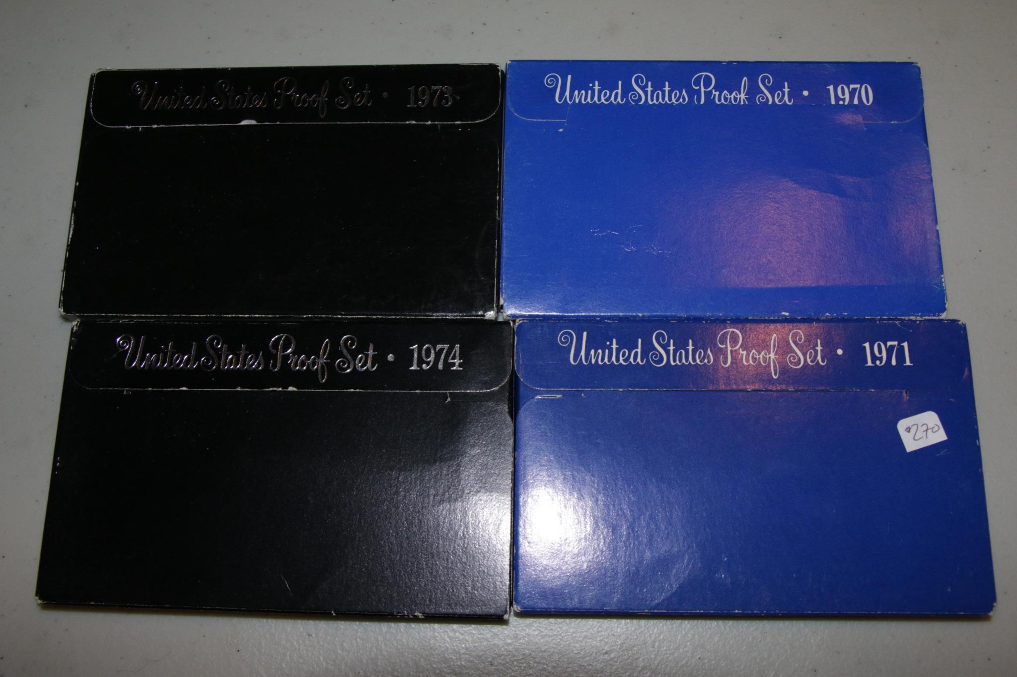 (4) US Proof Sets