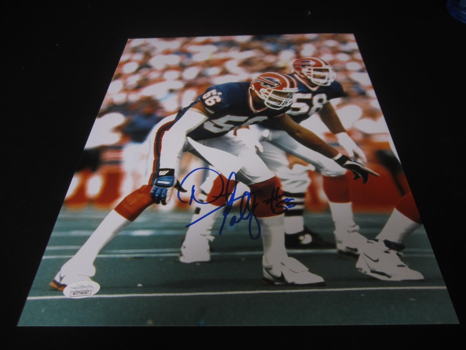 DARRYL TALLEY SIGNED 11X14 PHOTO BILLS JSA COA