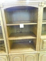 Oak Book Shelf (31x76")