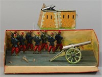 BOXED FRENCH S.M.J FIGURES & CANNONS