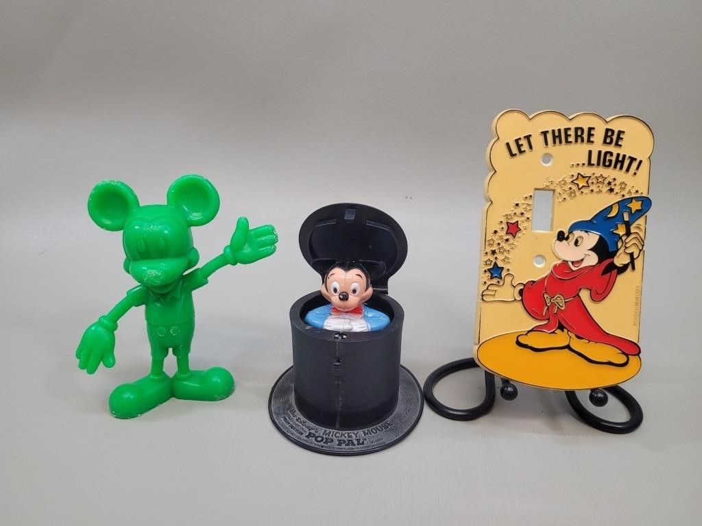 Mickey Mouse Collectibles vtg