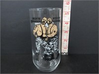 VINTAGE WF WRESTLING BUSHWACKERS GLASS TUMBLER