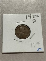 1922-D LINCOLN PENNY