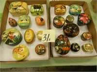 (20) Assorted Trinket Boxes
