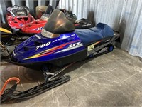 1999 Polaris SKS 700 long track with a 144x1.75