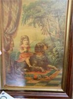 Antique Print “Faithful Companion”