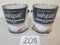 2 New Valspar Concrete Bonding Primer (No Ship)