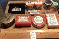 Vintage advertising collectibles