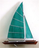 Stained Glass Sail Boat