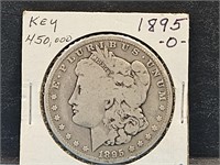 1895 O US Morgan Silver Dollar Coin