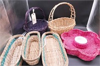 LOT OF STYLISH, CUTE BASKETS!